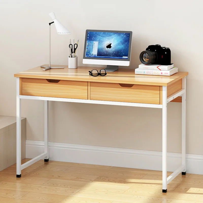 

Computer Table Desktop Home Writing Desk Student Desk Simple Office Desk Laptop Computer Table on Behalf