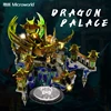 Microworld Dragon Palace model kits DIY laser cutting Jigsaw puzzle fighter model 3D metal Puzzle Toys for Children gifts 4