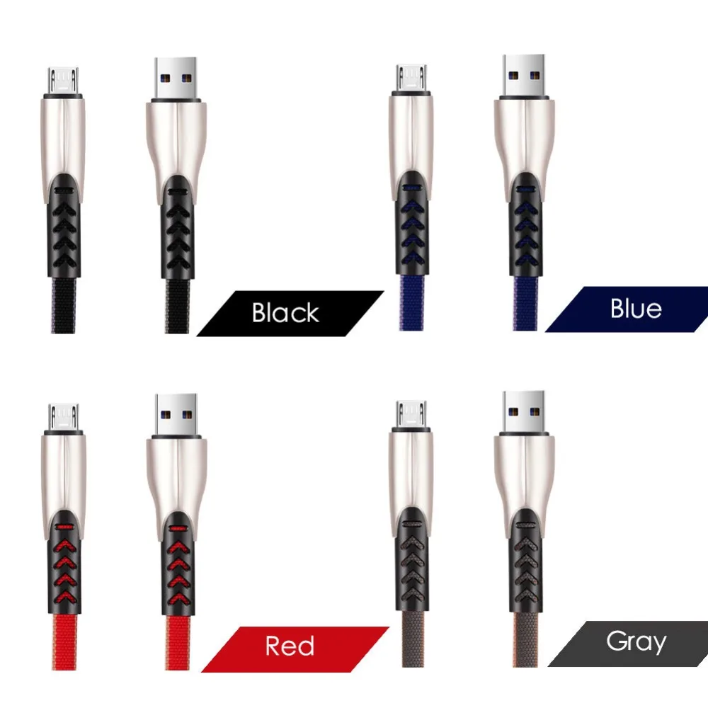 Micro USB кабель 3A Быстрая зарядка USB синхронизация данных нейлон мобильный телефон зарядное устройство кабель для samsung Xiaomi sony htc LG кабель для телефона Android
