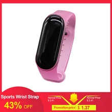 Сменный спортивный ремешок для Xiao-Mi Band 3/4, универсальные ремешки на запястье, зеленые часы, браслет с шагомером для бега