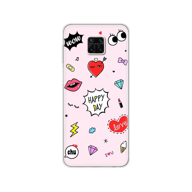 For Xiaomi Redmi Note 9S Case Silicon Soft TPU Back cover For Redmi Note 9 Pro Fundas Coque 6.67