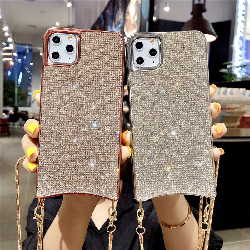 Gelandge горный хрусталь с сияющими блестками Алмазный чехол для iPhone 11 Pro XS Max X XR 7 8 SE