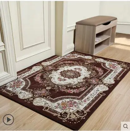 Скандинавский стиль 3D Печатный коврик для ванной/ковры для гостиной спальни Диванный кофейный столик настольная прикроватная модельный ковер витрина ковры - Цвет: Buff
