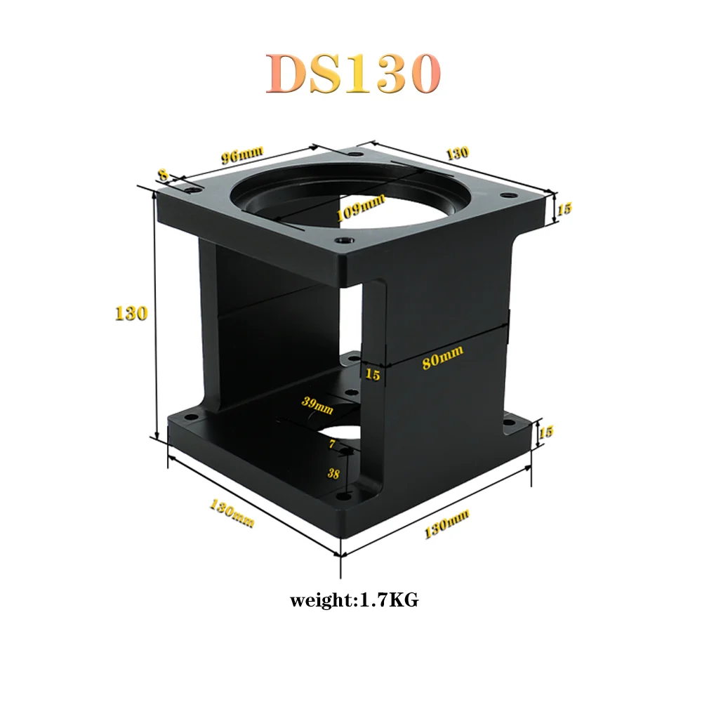 스테핑 서보 모터 브래킷 모터 시트, DB57, DS60, DS80, DB86, DS110, DS130, Nema23, Nema34, Nema32 용 모터 마운트