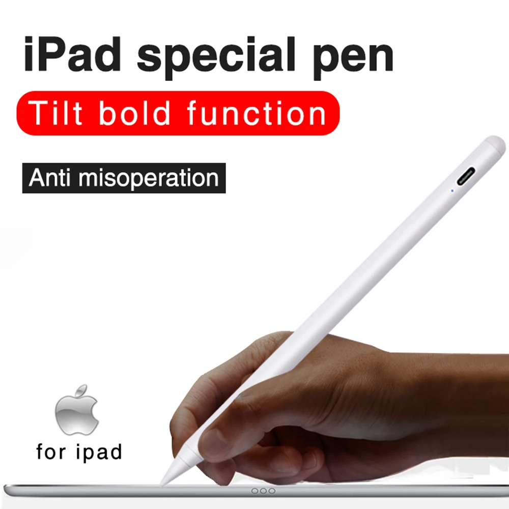 Для Apple iPad карандаш ладонь отторжение активный емкостный стилус для iPad и 6th 7th Gen/Pro 3rd Gen/Mini 5th