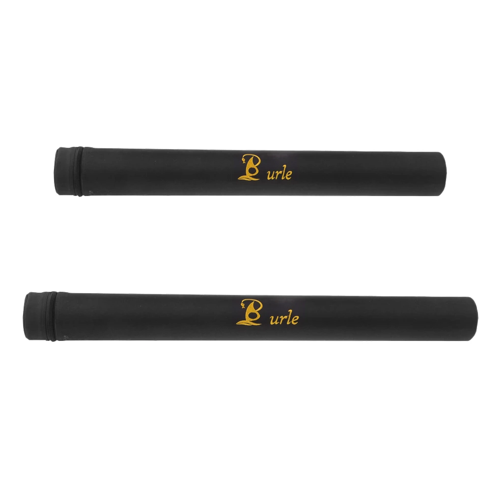 2x Waterproof Fly Fishing Rod Tube Hard Case Organizer Holder