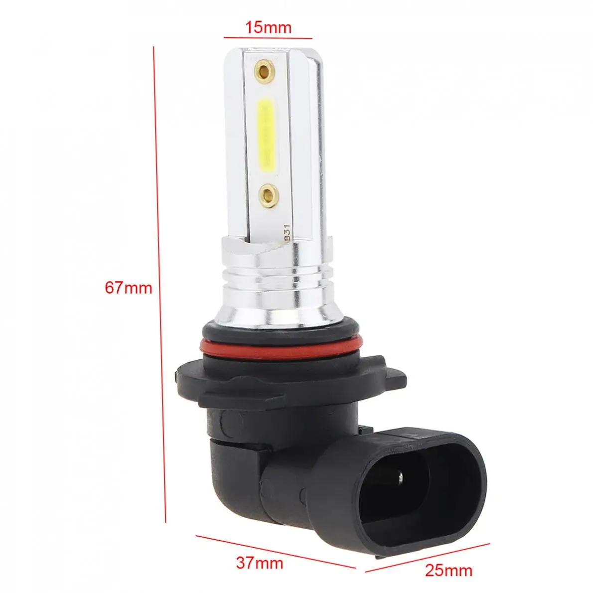 2 шт. 12V 9005 9006 COB SMD светодиодный Противотуманные фары Дневные Фары Светильник 1200LM 6500 K-7500 K белый, вождения, бега, противотуманные фары Дневные Фары Лампы авто светильник лампы