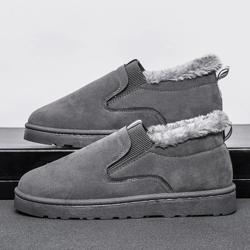 2020 New Fashion Men Boots Warm Men Snow Boots Winter Shoes Comfortable Botas Hombre Outdoor Sneaker Zapatos De Hombre