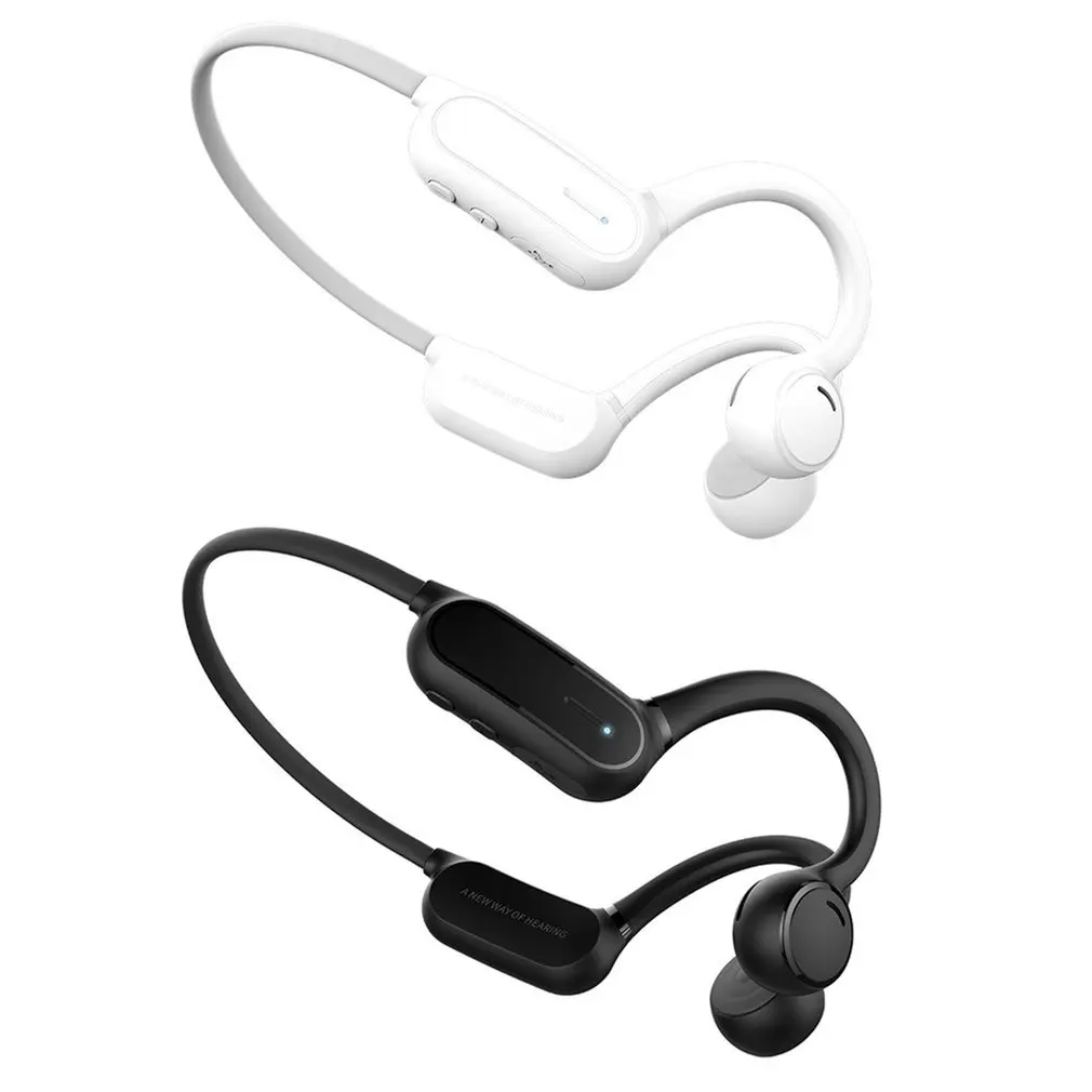 IPX4 Bone Conduction Headphones Earmuffs Outdoor Hunting Sports Head Mounted Large Earphone Game Wireless Hanging Ear