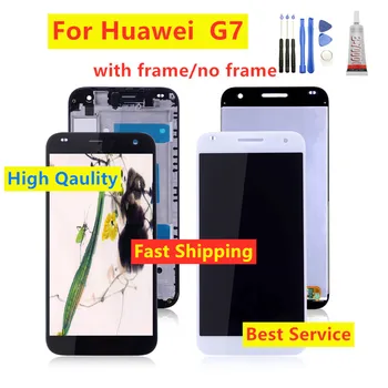 

5.5" Full LCD Display For HUAWEI Ascend G7 LCD Touch Screen with Frame For HUAWEI G7 LCD Display Screen G7-I01 G7-I03 l01