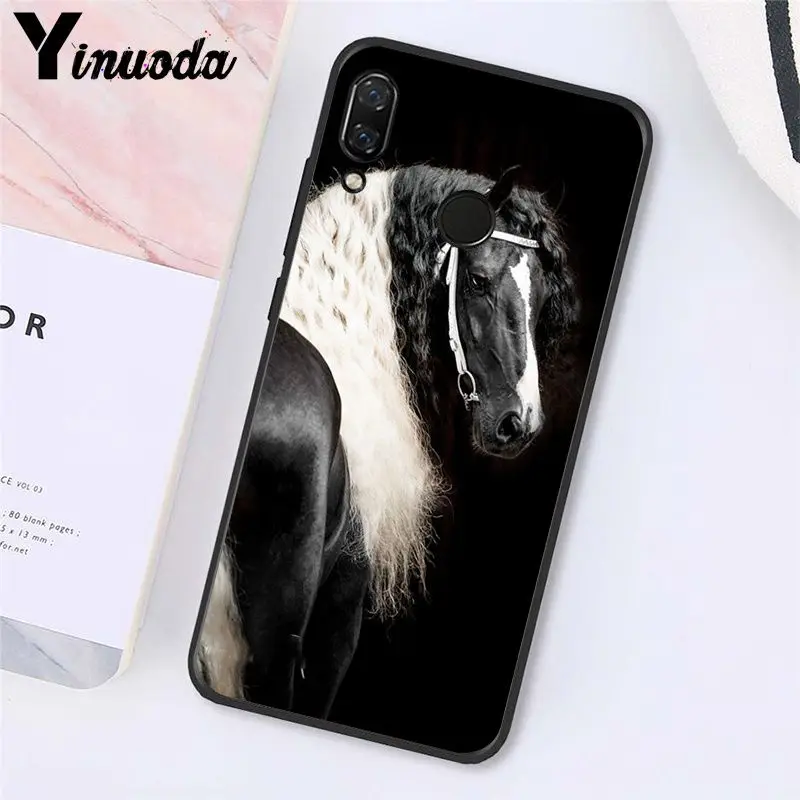 Horse Animal Running Printed