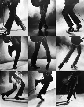 

Music I said I've gotta dance and you'll do just fine Decorative Poster Wall Canvas Sticker Home Decor Gift