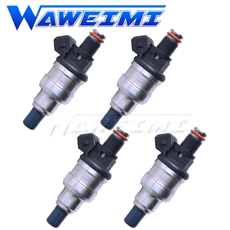 WAWEIMI 4 Pieces Fuel Injector 370CC For B16 B18 B20 D16 D18 F22 H22