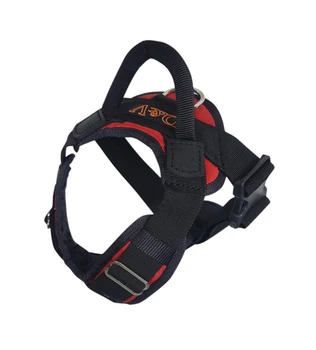 

DAIVIBEL nylon harness with standard plastic fasteksy Comfort H-014 M red