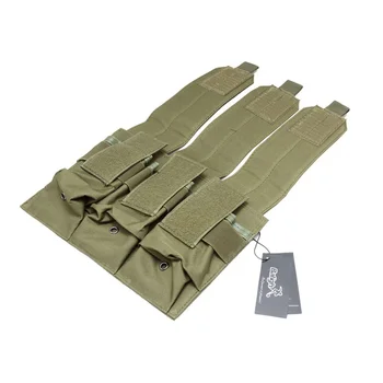 

Magazine Pouch Pistol Shooting Vest Tool Dump Drop Hunting Outdoor Bag Molle Tactical Triple Bag