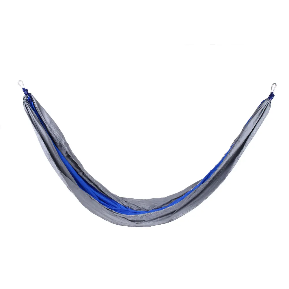 Черный Nylon Parachute Hammock Portable Single Hammock Parachute Fabric Travel - Цвет: Черный