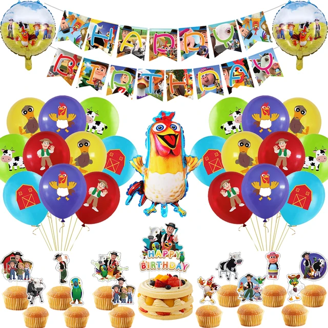 Pack Decoración Cumpleaños La Granja De Zenon