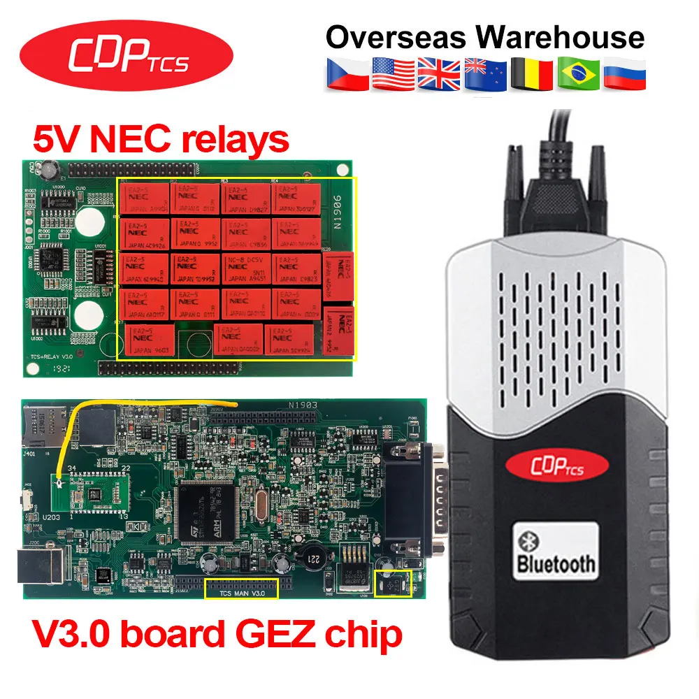 

CDP TCS V3.0 NEC relay OBD2 scanner 2016.00 keygen cdp tcs Multidiag pro auto for cars trucks OBDII diagnostic tool