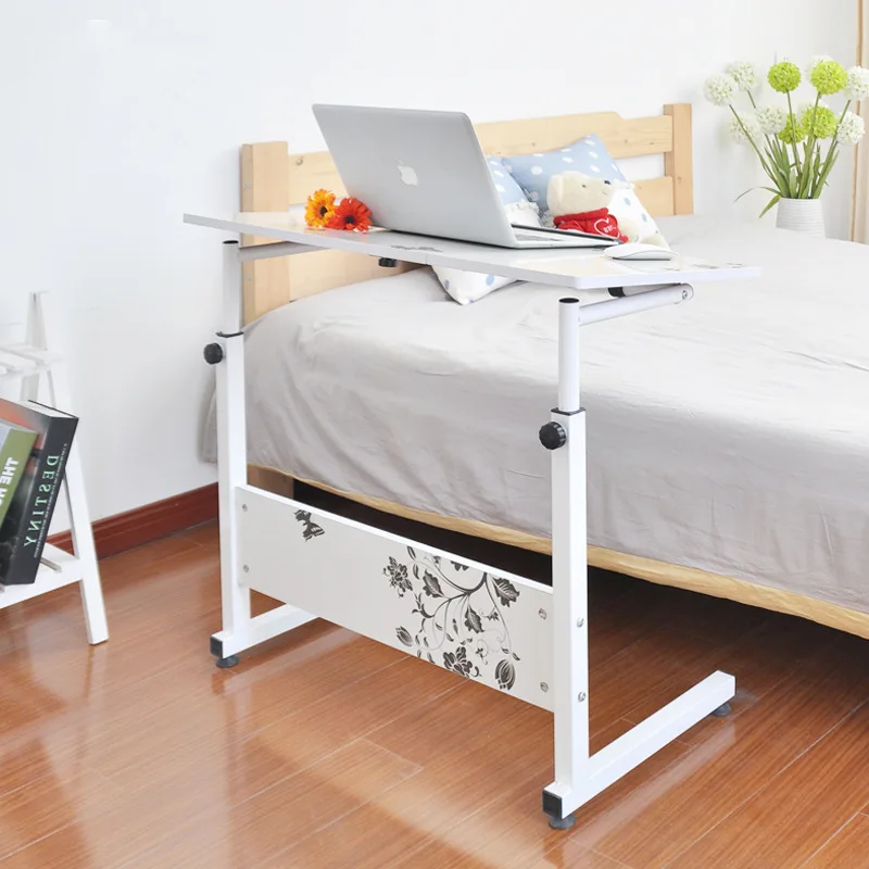 

[Manufacturers Direct Selling] Tiltable Bedside Laptop Table Minimalist Modern Household Bed Item Desk Floor Shelf