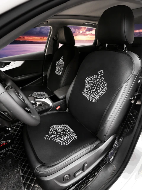 Hot Rose Pink Bling Car Accessories Interior Set for Women Girls Glitter  Plush Warm Automotive Seat Covers Cushion Crown Decor - AliExpress