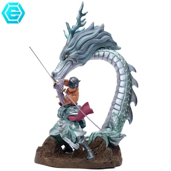 

Anime One Piece Roronoa Zoro Blue Dragon PVC Action Figure Toys Decoration Models