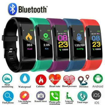 

Fitness Smart Watch Activity Tracker WomenMen Kids Fitbit Android iOS Heart Rat