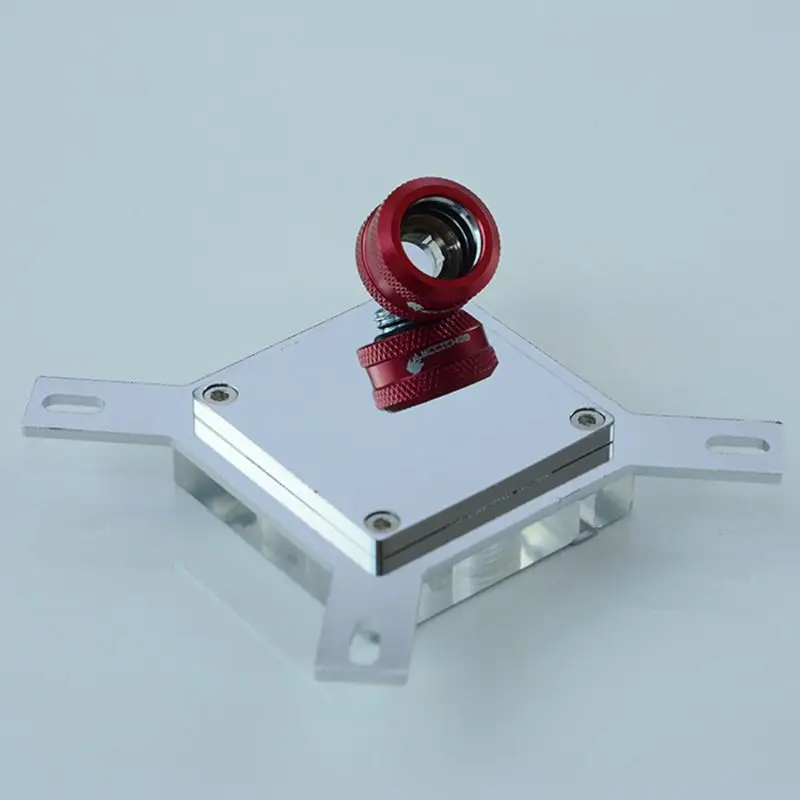 Блок радиатора G1/4 Thread акриловый медный блок для водяного охлаждения