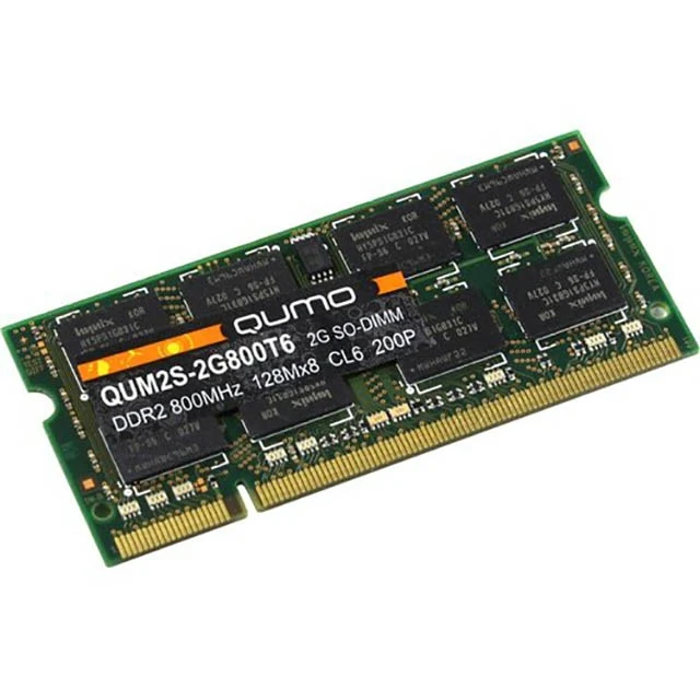 Модуль памяти Qumo DDR2 SO-DIMM 800MHz PC-6400 CL6 - 2Gb | Компьютеры и офис