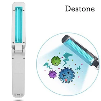 

Portable folding UV Lamp LED Ultraviolet Bacterial Disinfect Lights for Hotel Household Wardrobe Toilet Car Pet Area