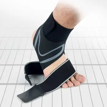 1Pc Joylife Ademende Elastische Ankle Foot Brace Ondersteuning Compressie Wrap Mouwen Bandage Guard Protector Relief Pijn Voet Outdoor