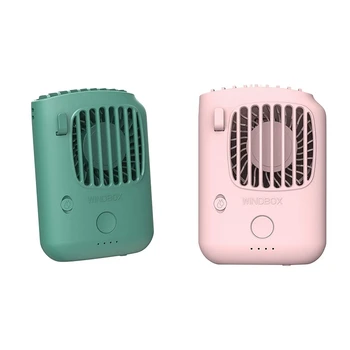 

Portable Mini Usb Hanging Neck Fan Wearable Cooling Waist Fan With UV