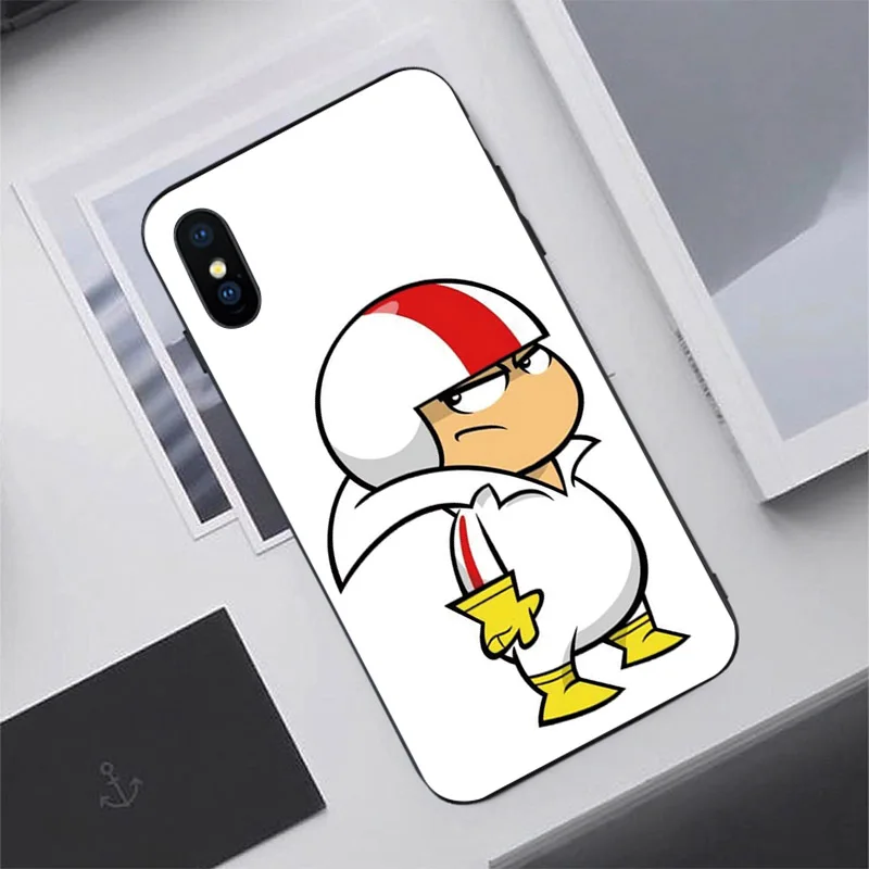 Для iphone 11 pro 7 6s 8 6 plus Мягкий ТПУ чехол для телефона X XR XS MAX 5 5S SE 10 shell милый мультфильм Kick Buttowski Забавный дизайн чехол