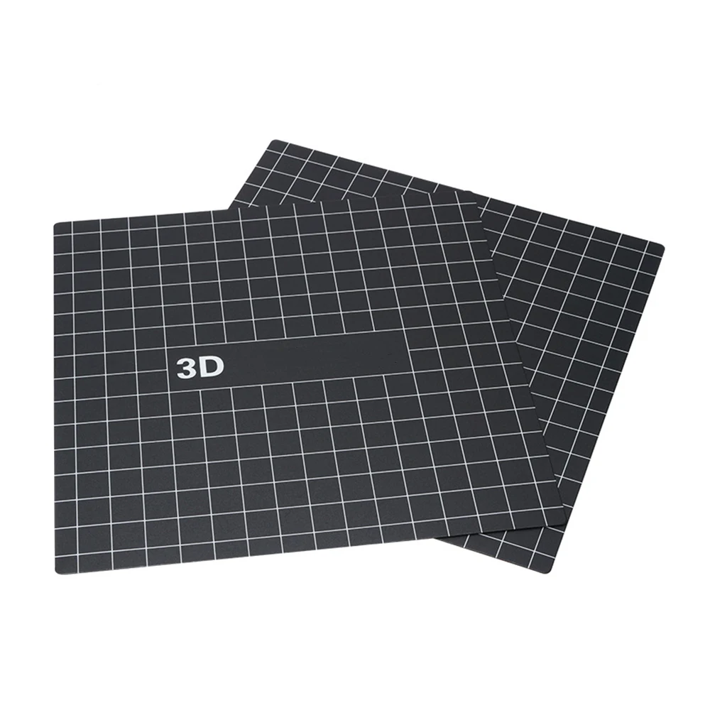 Части 3D-принтера, магнитная печатная лента для кровати 235*235 мм, квадратная термоклеевая наклейка, Горячая кровать, Монтажная пластина, лента, поверхность, гибкая пластина