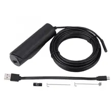 Беспроводной Эндоскоп, WiFi, бороскоп для осмотра, гибкая змеиная камера, 1280*720, Водонепроницаемый эндоскоп с длиной кабеля 5 м