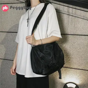 

Fashion Crossbody Bag Black Nylon Casual Large Capscity Bags For Women Shoulder Messenger Bags