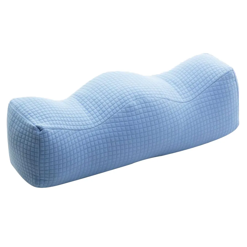 Orthopedic Knee Pillow Wedge Leg Pillows, Relief for Back Pain, Leg Pain, Pregnancy, Hip and Joint Pain - Цвет: Mound Type Blue