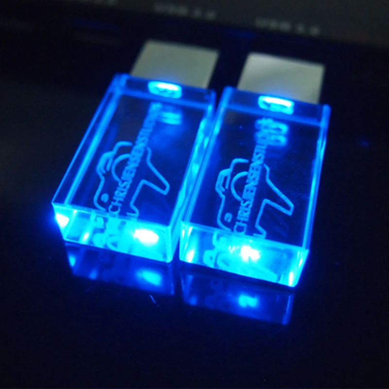 Великолепный кристалл USB флэш накопитель Пользовательский логотип 2 0 фотография