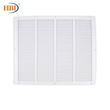 

HBI 10PCS W24"xH20" Steel White Finished Return Air Grilles Ceiling Air Vent Ceiling Duct Cover Air Register Ventilation Grilles