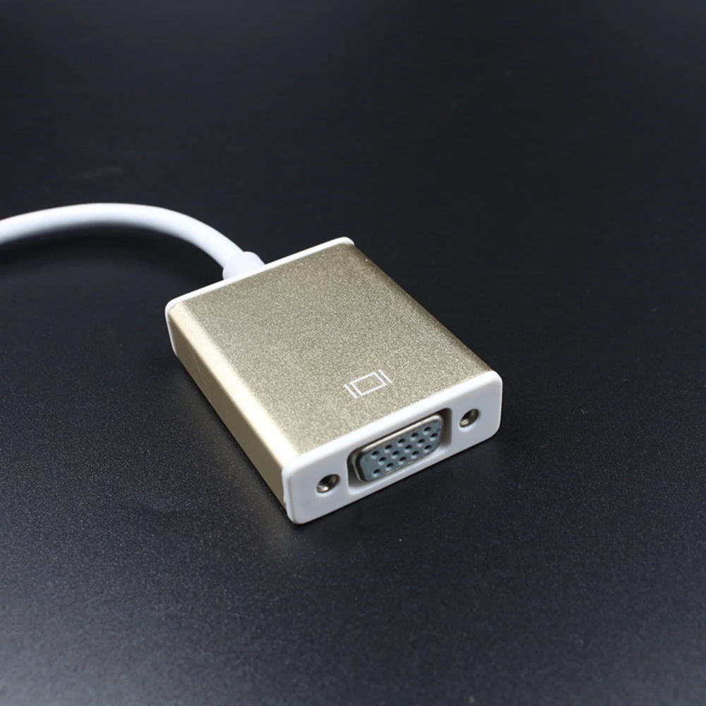USB-C-VGA адаптер USB 3,1 type C USB-C папа-мама VGA адаптер кабель для нового Macbook 12 дюймов Chromebook Pixel Lumia 950XL