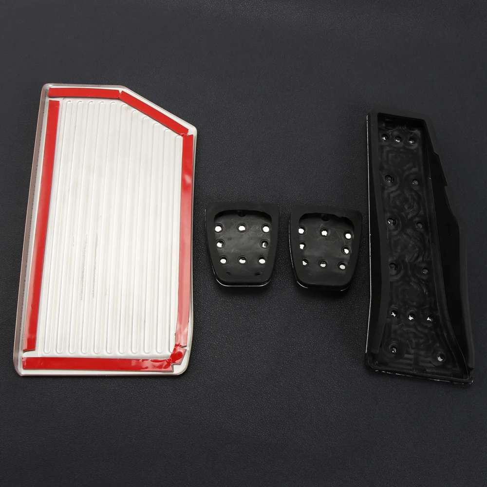 Car Accessories Car Pedals Pedal Cover Stainless Steel Pedal Cover Car Pedal Pad Cover For Hyundai Sonata i40 ix35 ix45 Tucson SantaFe NEXO Genesis /Kia CEED Sportage QL Sorento KX5 K5 Optima