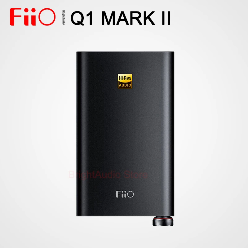 Усилитель для наушников Fiio Q1 Mark II AK4452 оригинальный DSD USB DAC AMP XM0S 384 кГц/32 бит iPhone IOS