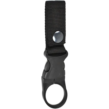 

Carabiner Hang Clasp Webbing Nylon Holder Hiking Survival Portable Bottle Water Clip Camping Backpack Hanger Hook