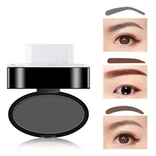 Быстрый штамп для бровей, уплотнение, оттенок, водонепроницаемый, стойкий, для глаз, для бровей, комплект теней, натуральный Дырокол в форме, для пудра для бровей, палитра