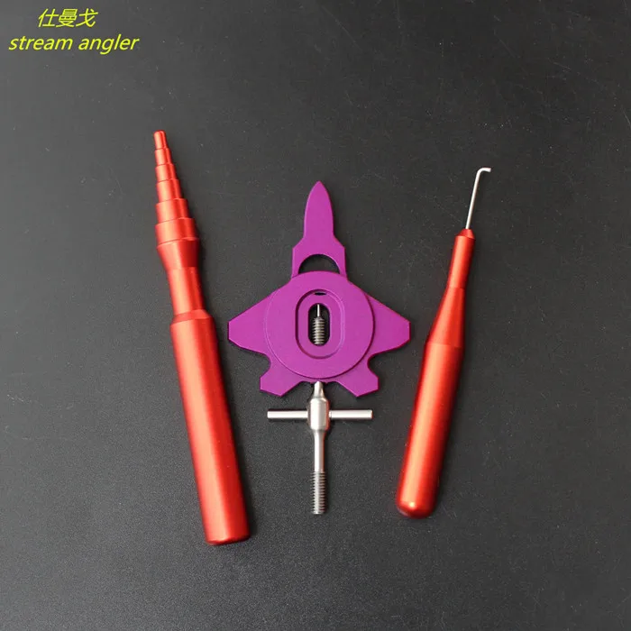 DIY катушки для снятия Комплект материей нержавеющая сталь Ремонтный комплект наживок, коробка с инструментами, инструменты для обслуживания катушка устройства для демонтажа pin-код - Цвет: 11