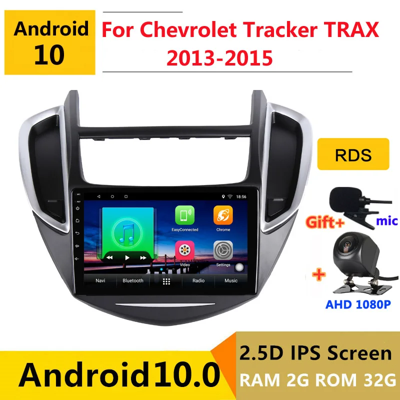 9 inch Android 10 Car DVD Multimedia Player GPS For Chevrolet Tracker 3