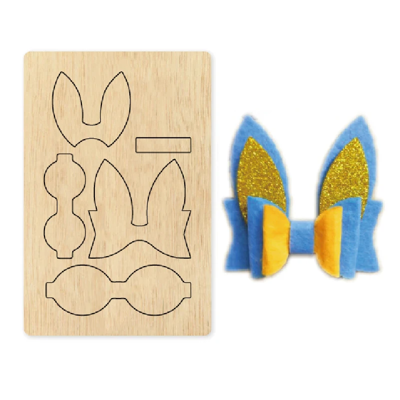 bowknot diy Wooden die Scrapbooking 2020 New Cutting Dies fit common machine with cover pad | Дом и сад