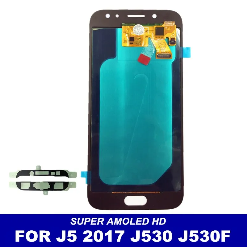 Для Samsung Galaxy J5 2017 j530 J530F J530M ЖК дисплей для телефона сенсорный экран AMOLED