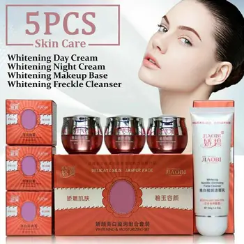 

Wholesale Original Hongkong JiaoBi Jiao Yan whitening run in Ying 4 1 Moisturizing set B2I9