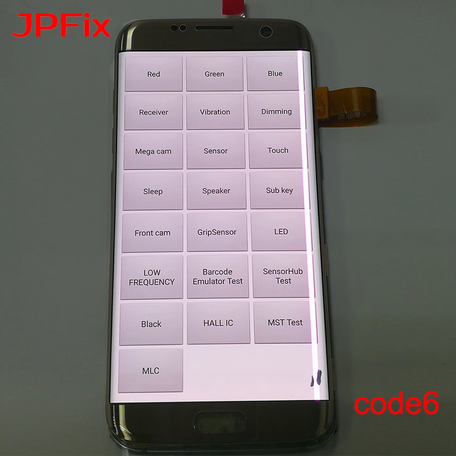 JPFix для samsung S7 Edge замена ЖК-экран G935 сенсорный экран дигитайзер дисплей с теневой линией