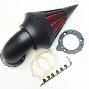 

Motorcycle Spike Air Filter Intake Cleaner Kit Black For Harley Sportste 1200 883